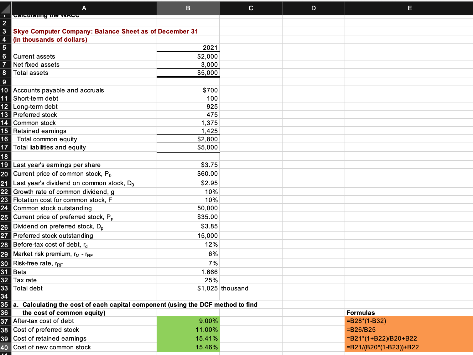 year's dividend (D0) was $2.95, and a flotation cost of 10% would