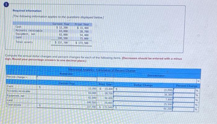 PLEASE HELP ME COMPLETE THE REST ASAP THANK YOU! Required information The