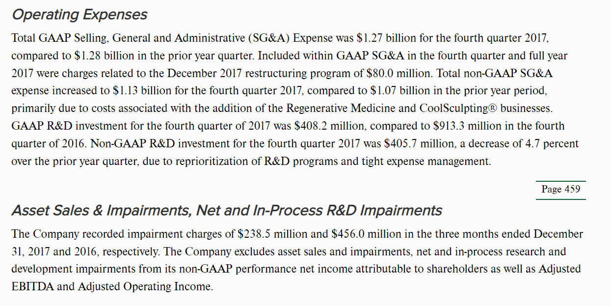 the SEC about the presentation of non-GAAP metrics in their financial reports