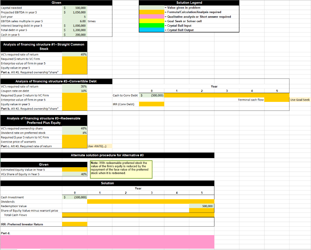 show work / formula of working cell for a thumb up. Please