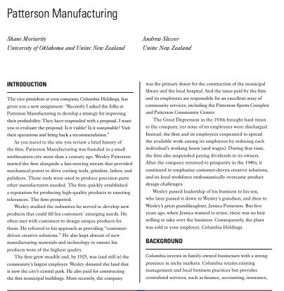  For question 1, calculate the (a) margin currently earned from manufacturing
