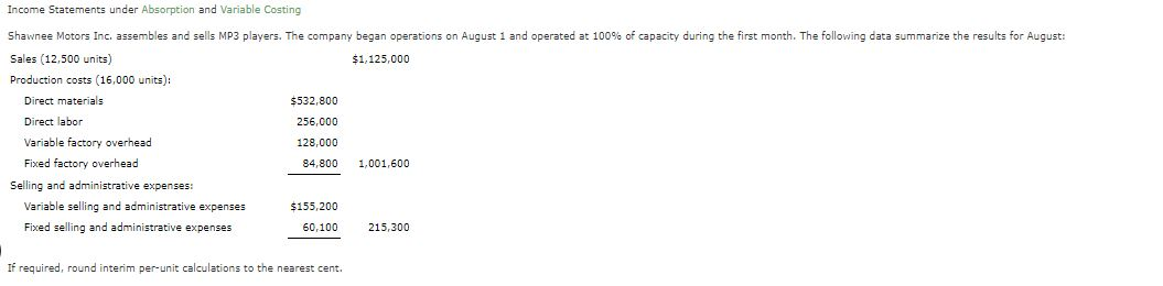 please show the work for everything I am missing and explain what