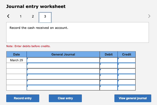 its recovery of this bad debt. eBook Prepare journal entries to record