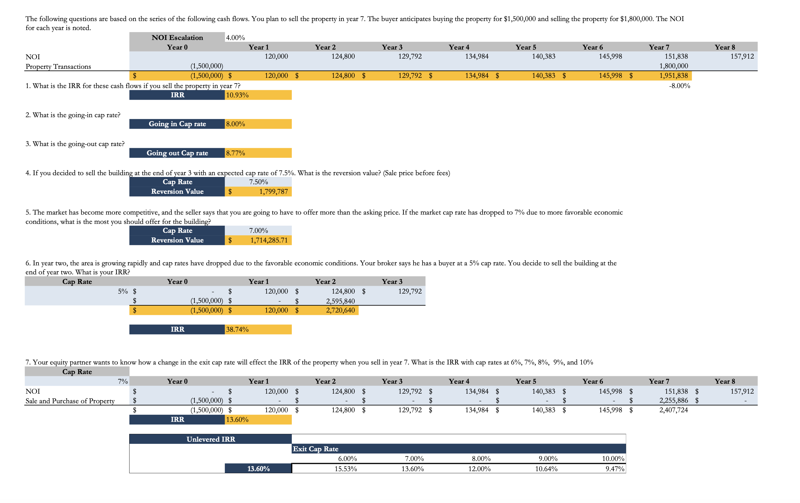 Please help provide the formulas needed to solve the yellow boxes. Thank