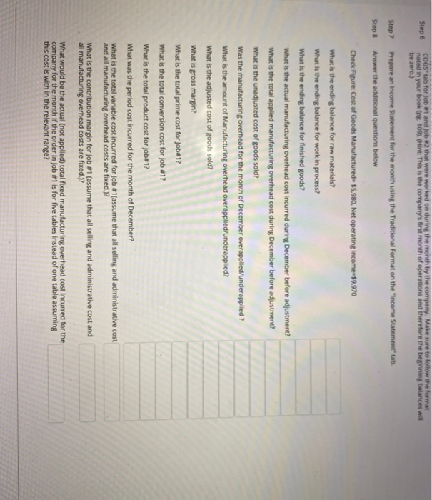 Each table is specially customized for the customer. This month, you have