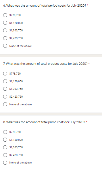 questions (numbered 2 through 10). This information was provided by Boom Company
