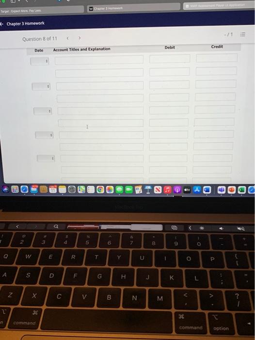 Sheridan Company. (If no entry is required, select "No Entry" for the