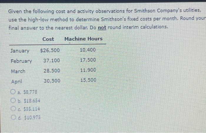  A) B) Please do requirements A-b (I will like) Thank you!
