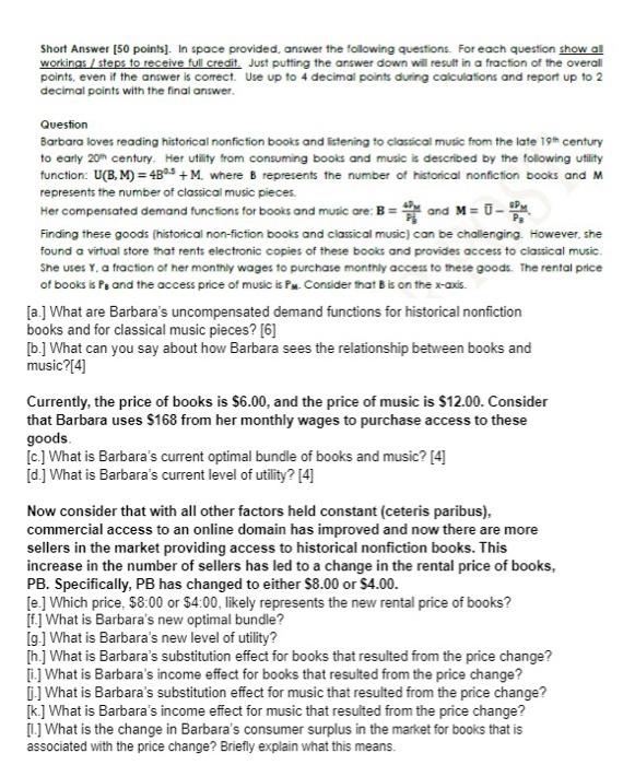 please show steps please show steps Short Answer [50 points]. In space