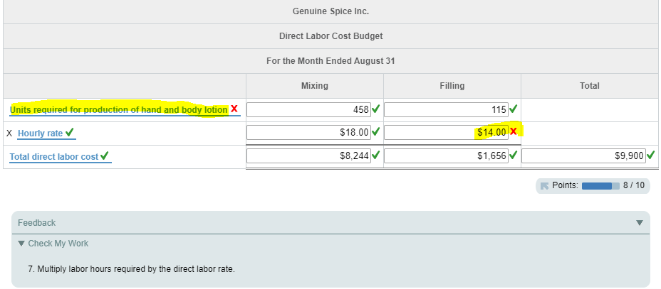 Cost per Unit Cost per Case Cream base Variable 100 oz. $0.02