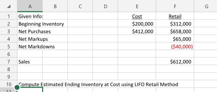 2 3 4 5 6 7 8 9 10 Given Info: Beginning