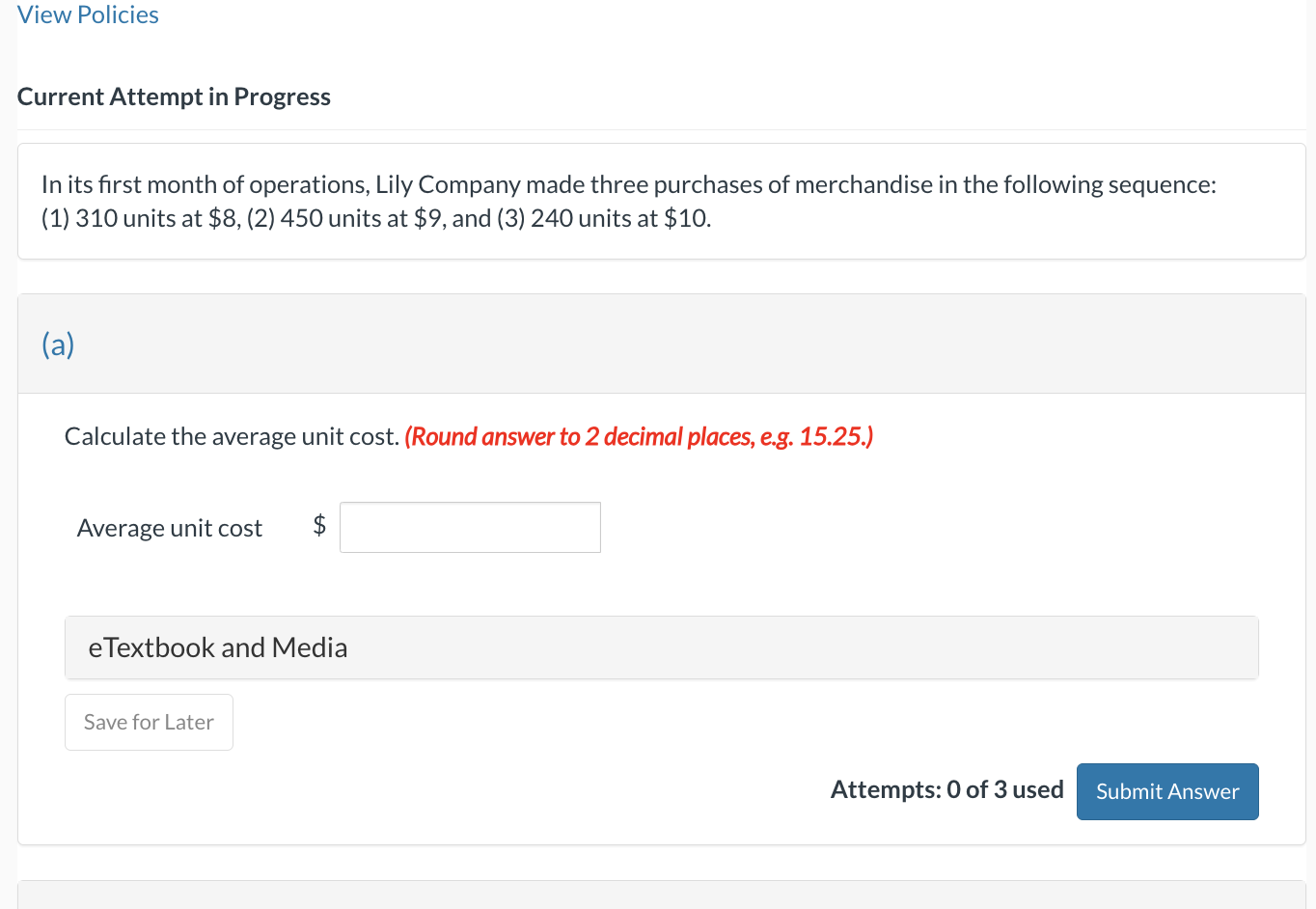  Current Attempt in Progress In its first month of operations, Lily