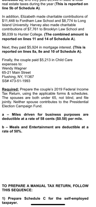 15. 5) Prepare Schedule B, and transfer the taxable interest to Form