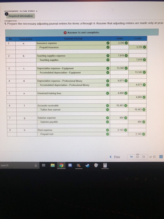 to the questions displayed below) Wells Technical Institute (WTI), a school owned