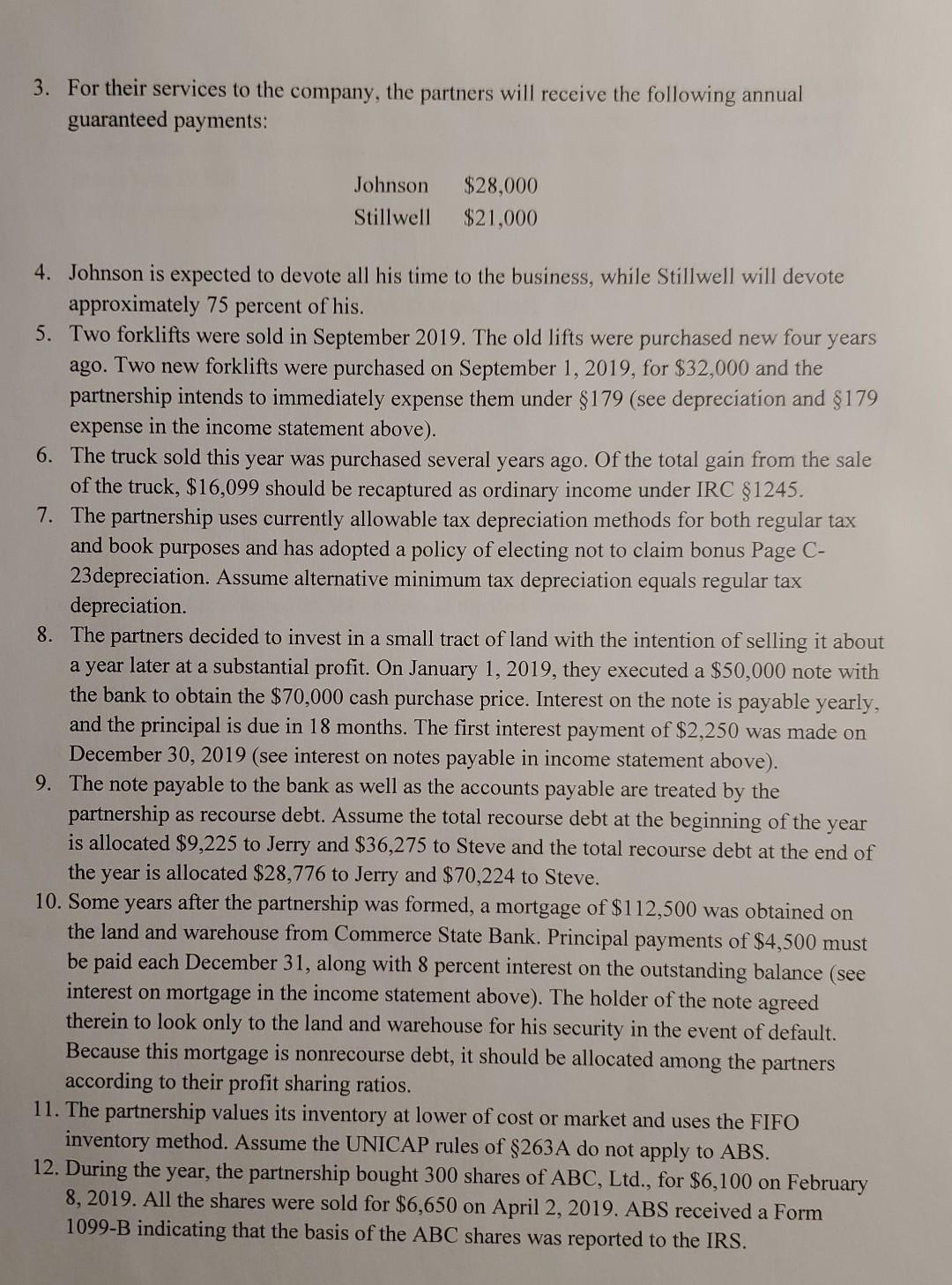depreciation is not required. Use the amount of tax depreciation and $179