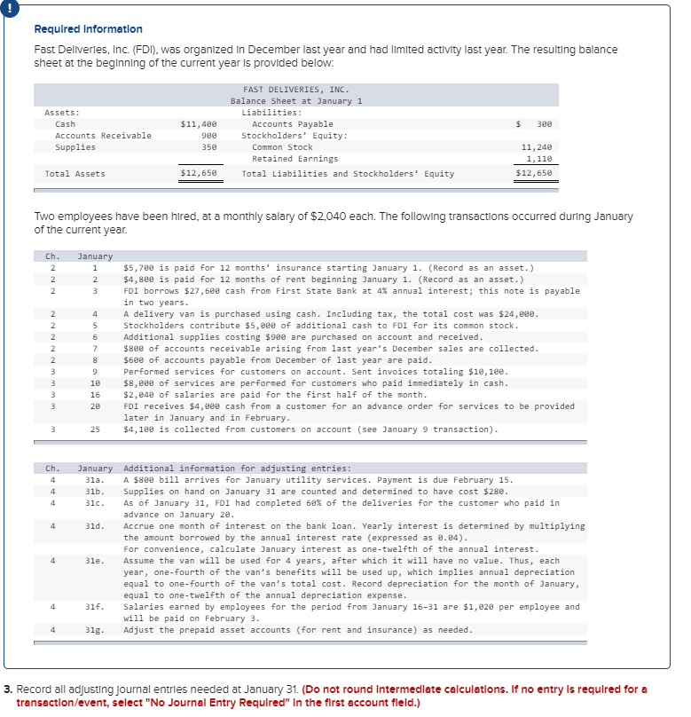 Entries for 3 are for context for 4 only need 4-a 4-b