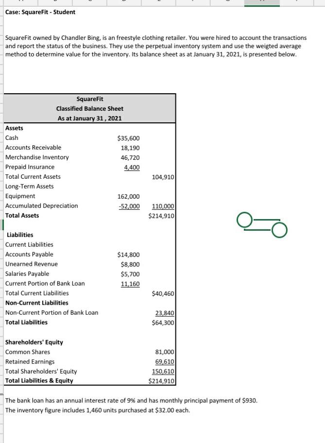 report the status of the business. They use the perpetual inventory system