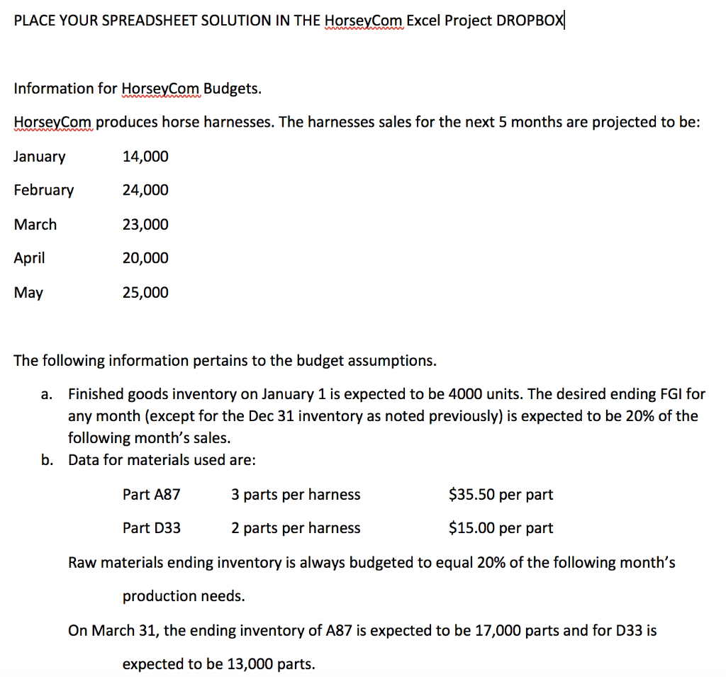 Lalitha, please answer #5, #6, #8 PLACE YOUR SPREADSHEET SOLUTION IN THE