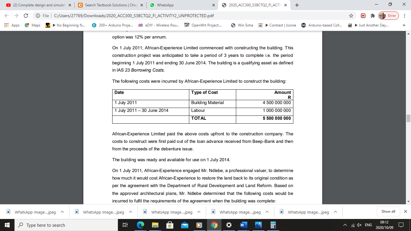 1 15 MARKS You may ignore VAT and income tax for the