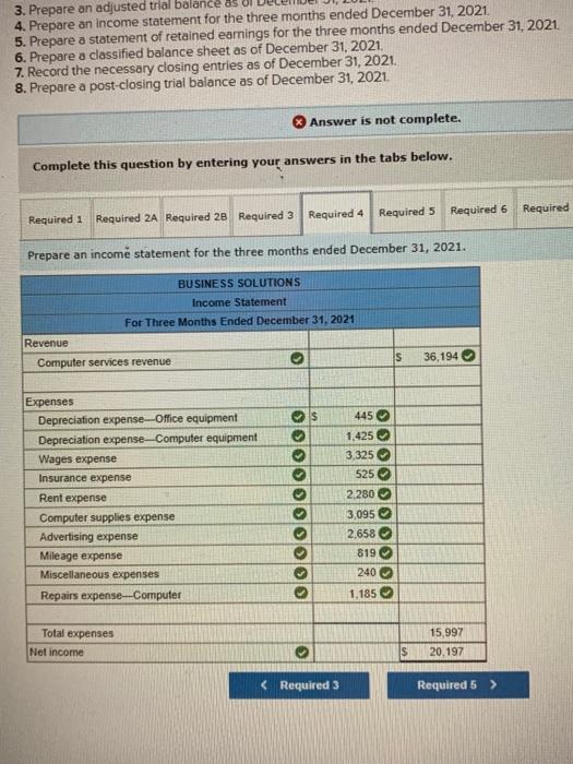 22,30 168 Accumulated depreciation-Computer equipment 0 201 Accounts payable 210 Wages payable