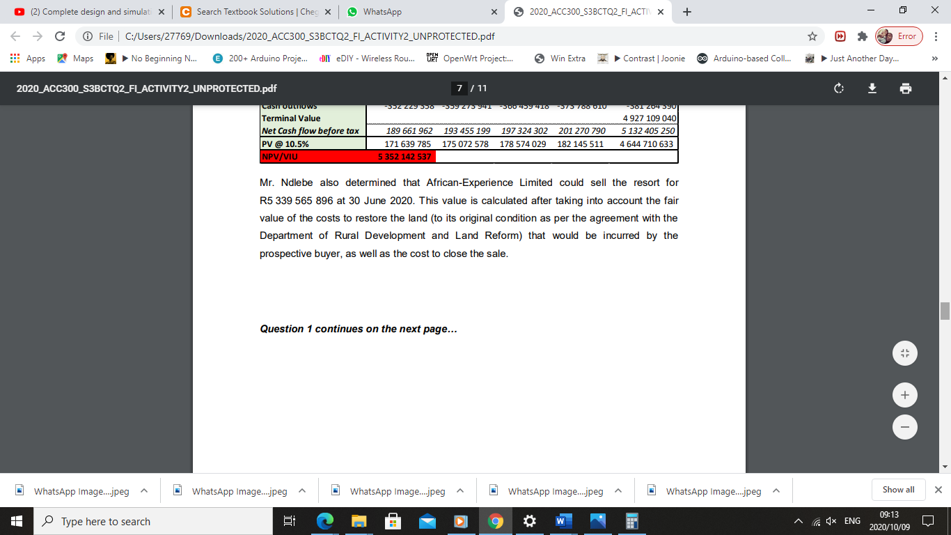 30 June year end. House Limited's main supplier - Wilson Medical Supplies