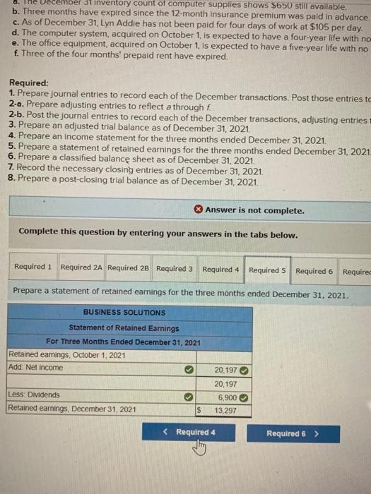 230 Unearned computer services revenue 307 Common stock 72,000 38 Metained earning