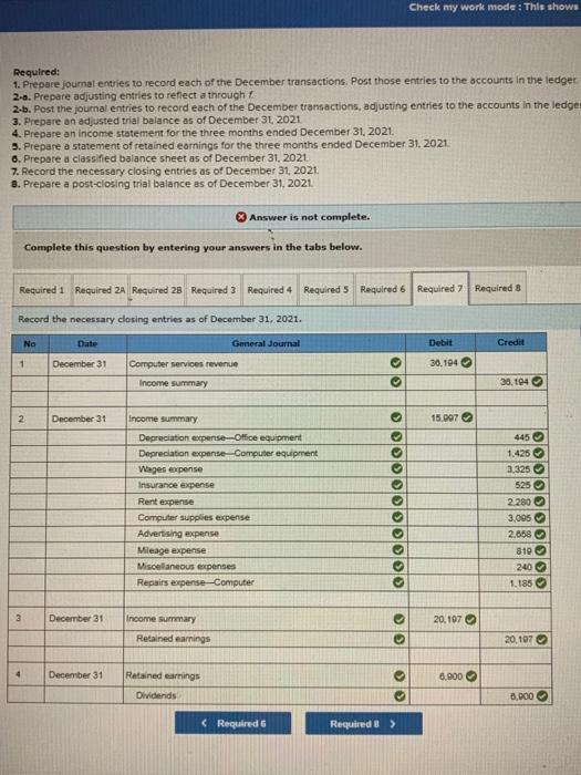 513 Depreciation expense Computer equipment 623 Waves expense 2,275 537 Insurance expense