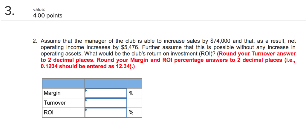 is a regional chain of health clubs. The managers of the clubs,