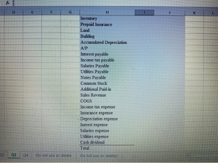 payable 30 Total Non-Current Liabilities 31 Total Liabilities 32 Stockholders' Equity 33