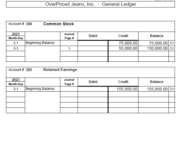 of OPJ invested an additional $55,000.00 cash into the business. The cash