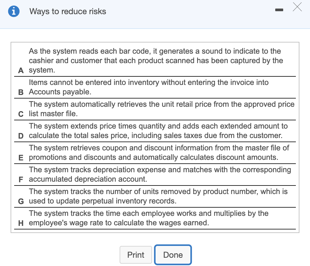 update perpetual inventory databases. Similarly, cashiers scan bar codes on coupons or