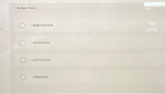 Choice =IRR(B3:37) =IRR(B9,B2:B7) =IRR(B2:37) =IRR(B2:39) Applying Excel 11: Return on total assets
