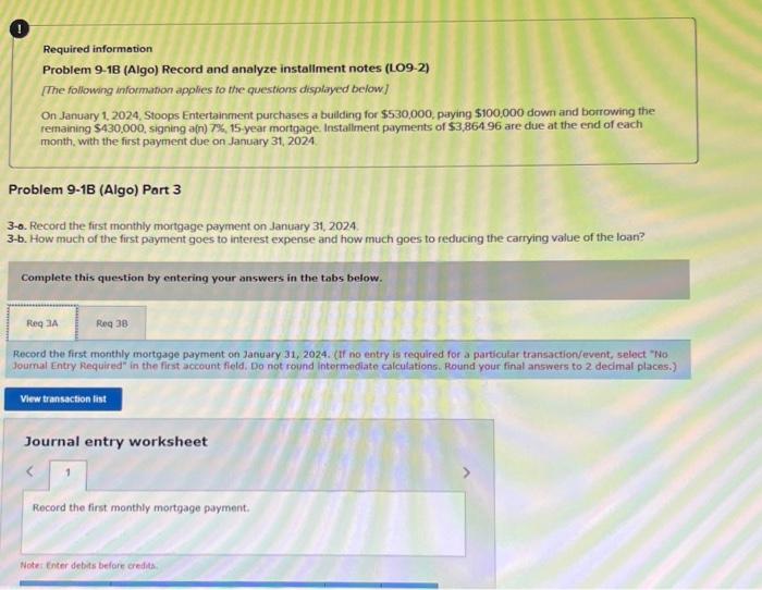 [The following information applies to the questions displiyed below] On January 1,