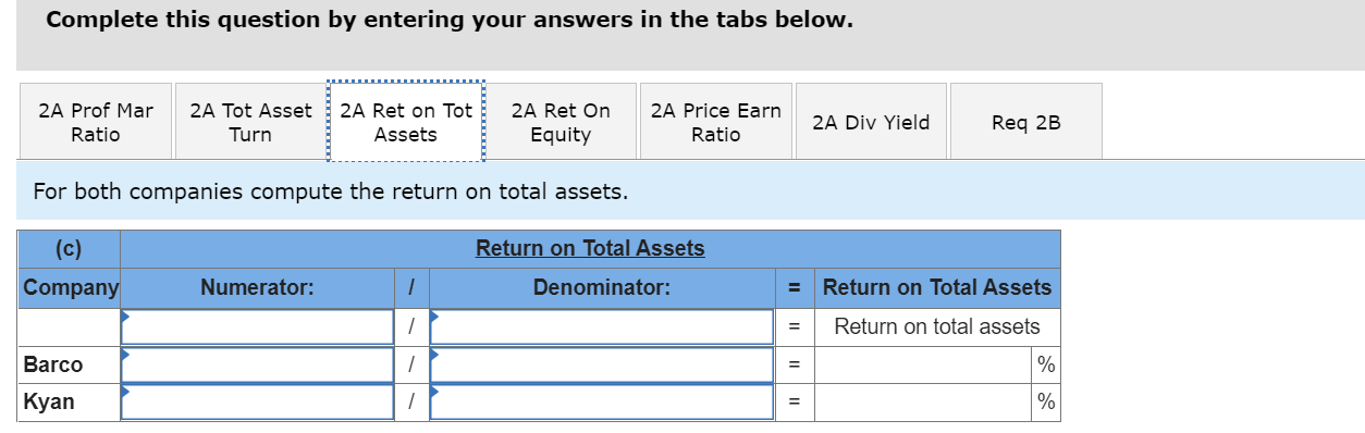 follows. Barco Company Kyan Company Barco Company Kyan Company Data from the