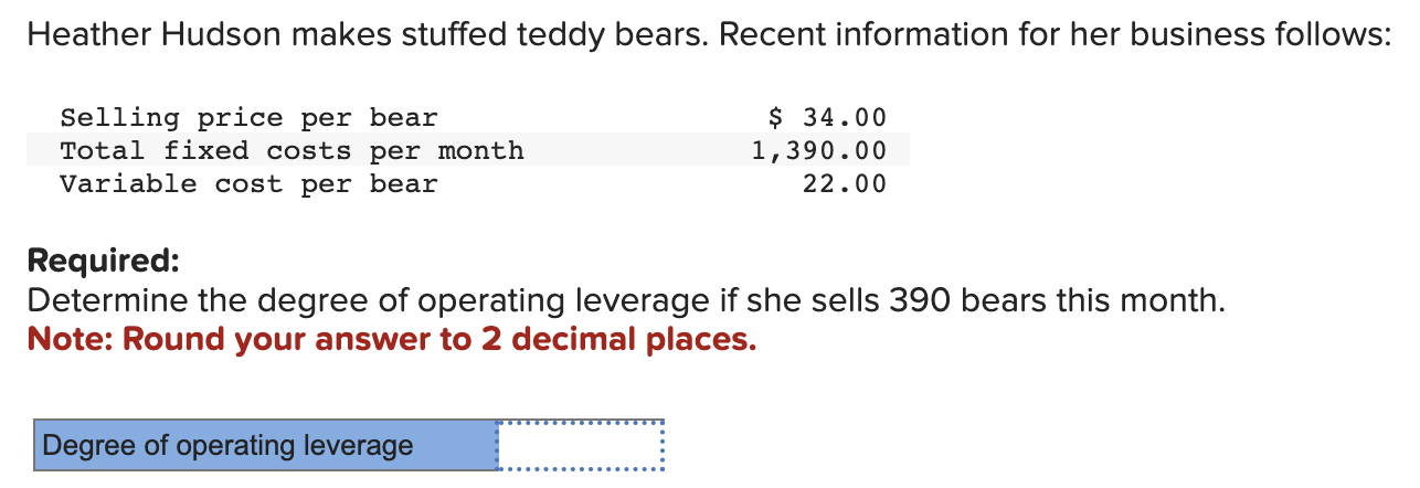 Heather Hudson makes stuffed teddy bears. Recent information for her business