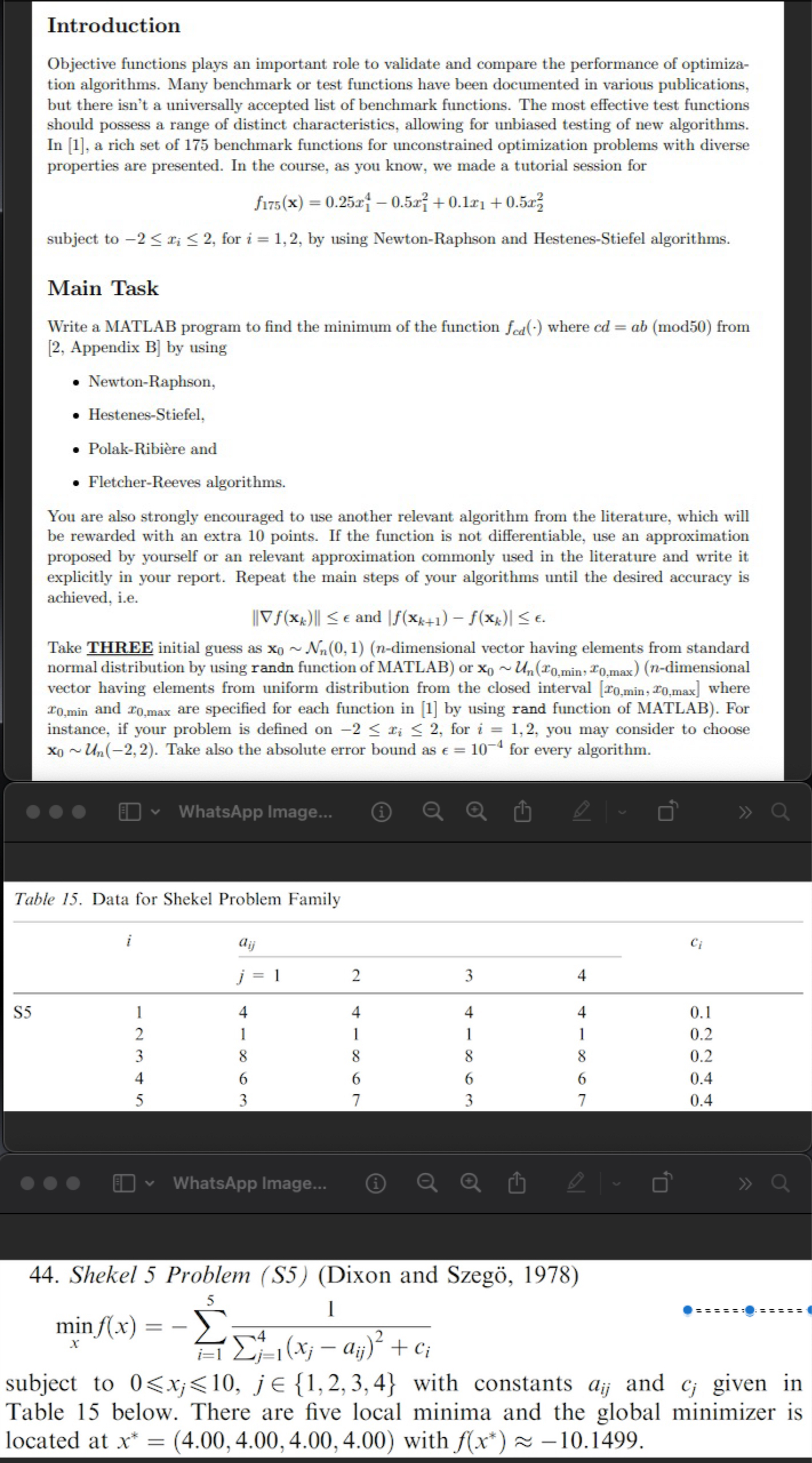  4Introduction Objective functions plays an important role to validate and compare