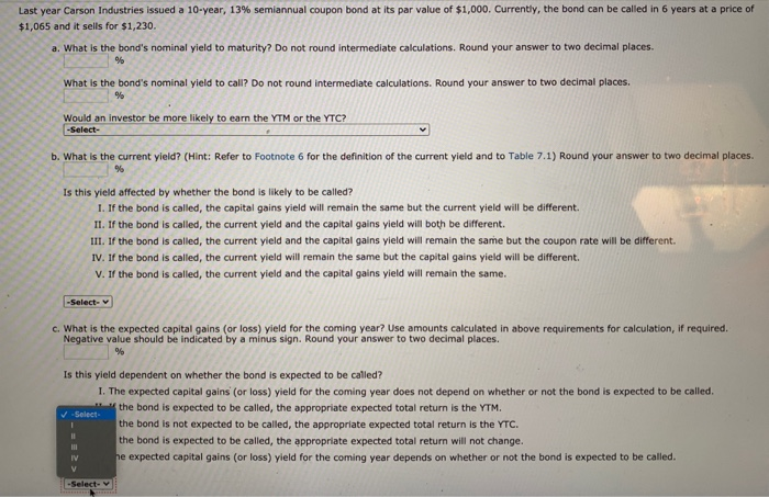 the bond can be called in 6 years at a price of