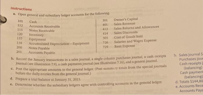 3), AP Presented below is the post-closing trial balance for Horner Co.