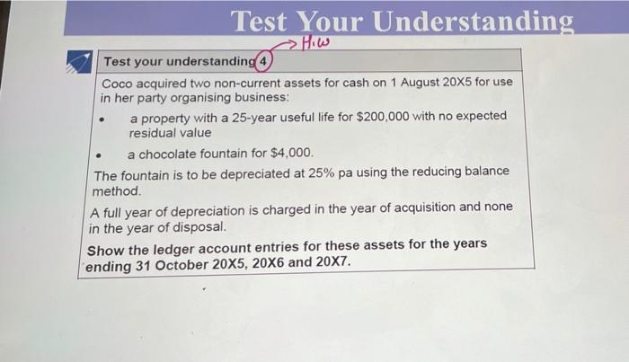 i need the solotion manually Test Your Understanding Test your understanding 4