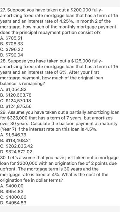 show calculation step by using input (N,PV,PMTFV) please 27. Suppose you have