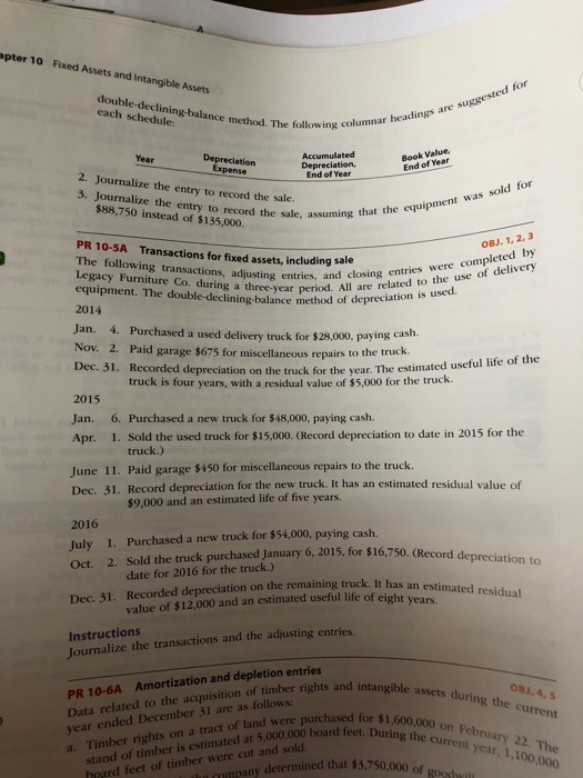 method yields the highest depreciation expense for 2014? 3. What method yields