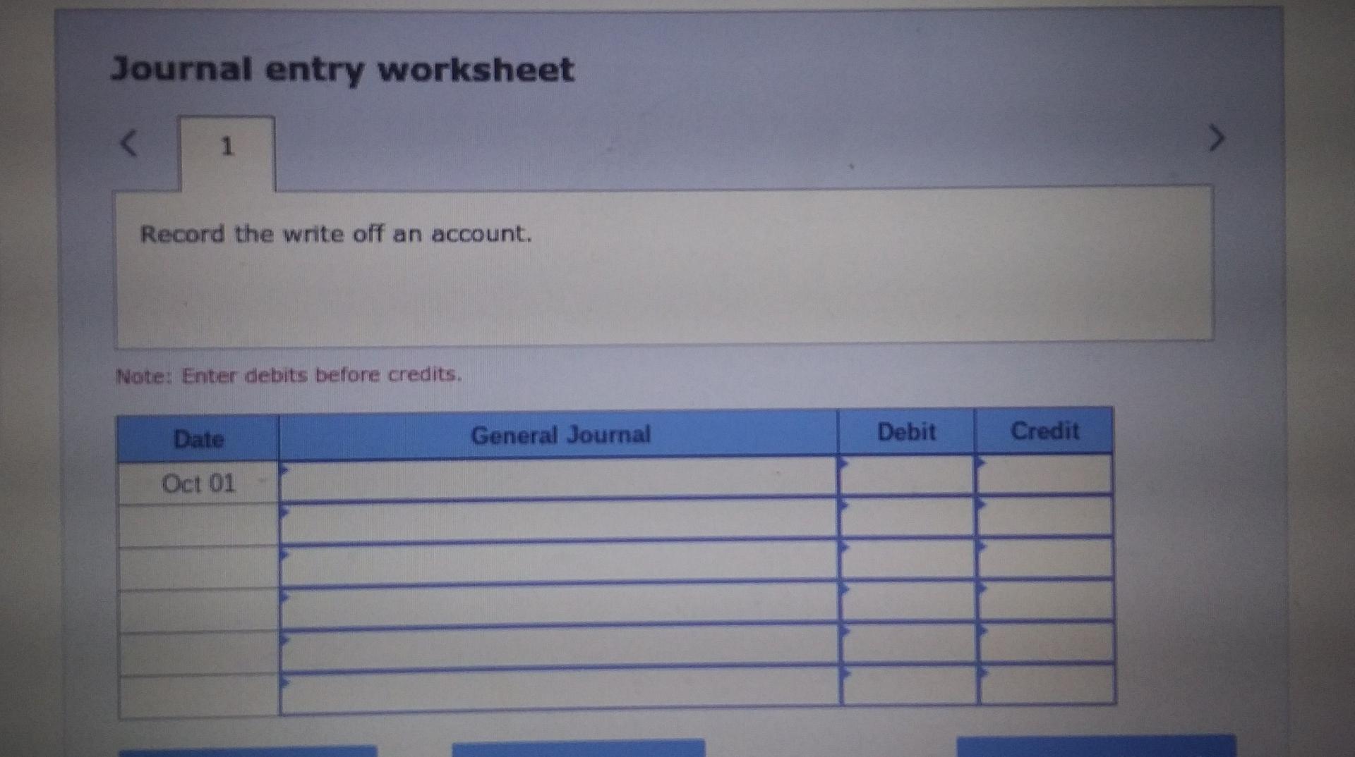 October 1 that it cannot collect $58,000 of its accounts receivable from