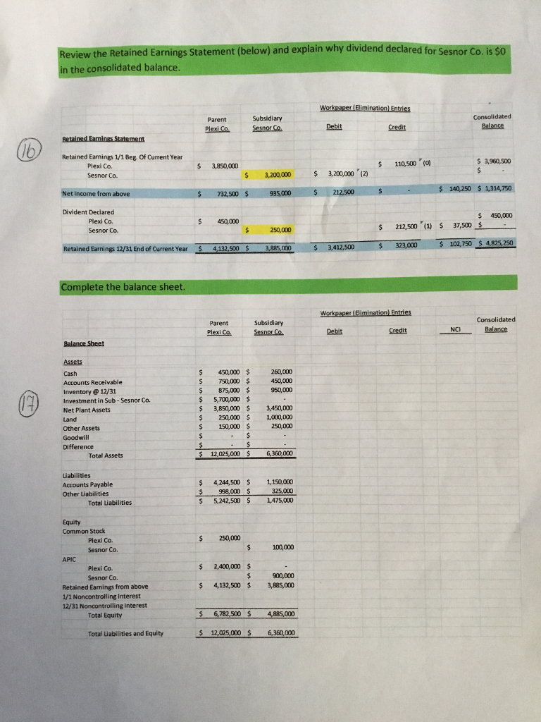  iew the Retained Earnings Statement (below) and explain why dividend declared