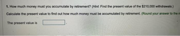 How can these numbers be so different? 3. How much must you