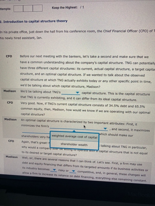 newly hired assistant, lan. CFO Madison CFO Madison Before our next meeting