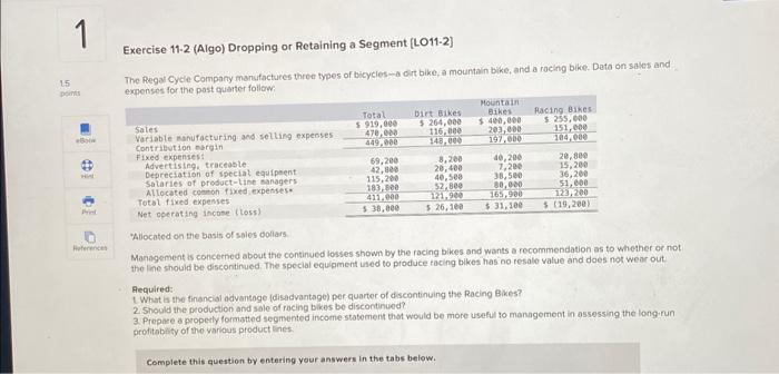 the following ... Which of the following statements is true? I. Consistency