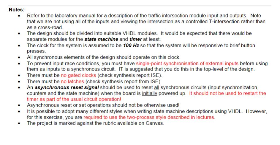 for controlling the traffic and walk lights for an intersection. There controller