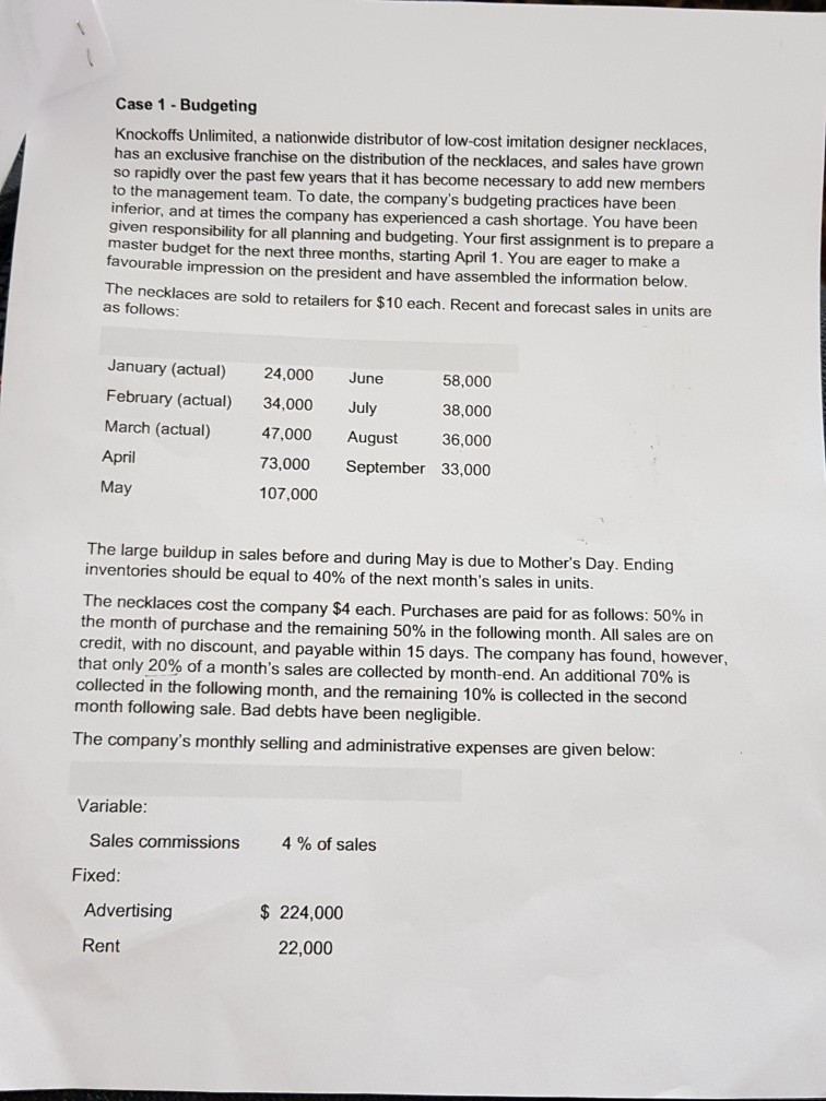  pleaseee pleaseee pleaseee i need help in cash budget question e!!!