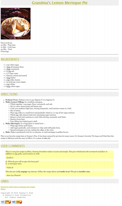 This assignment tests your understanding of basic HTML and CSS. You will