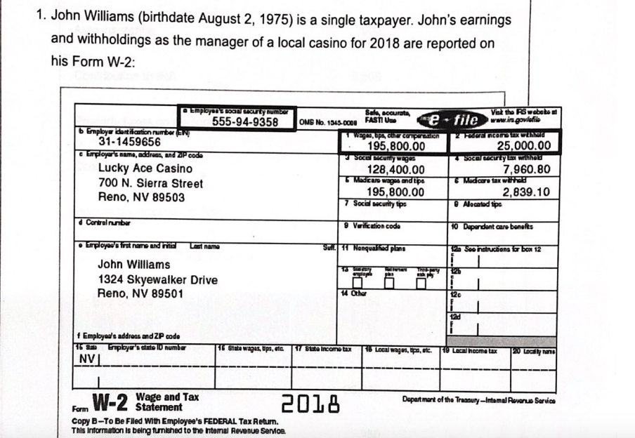 Please show work and answer question fully for a rating. Thank